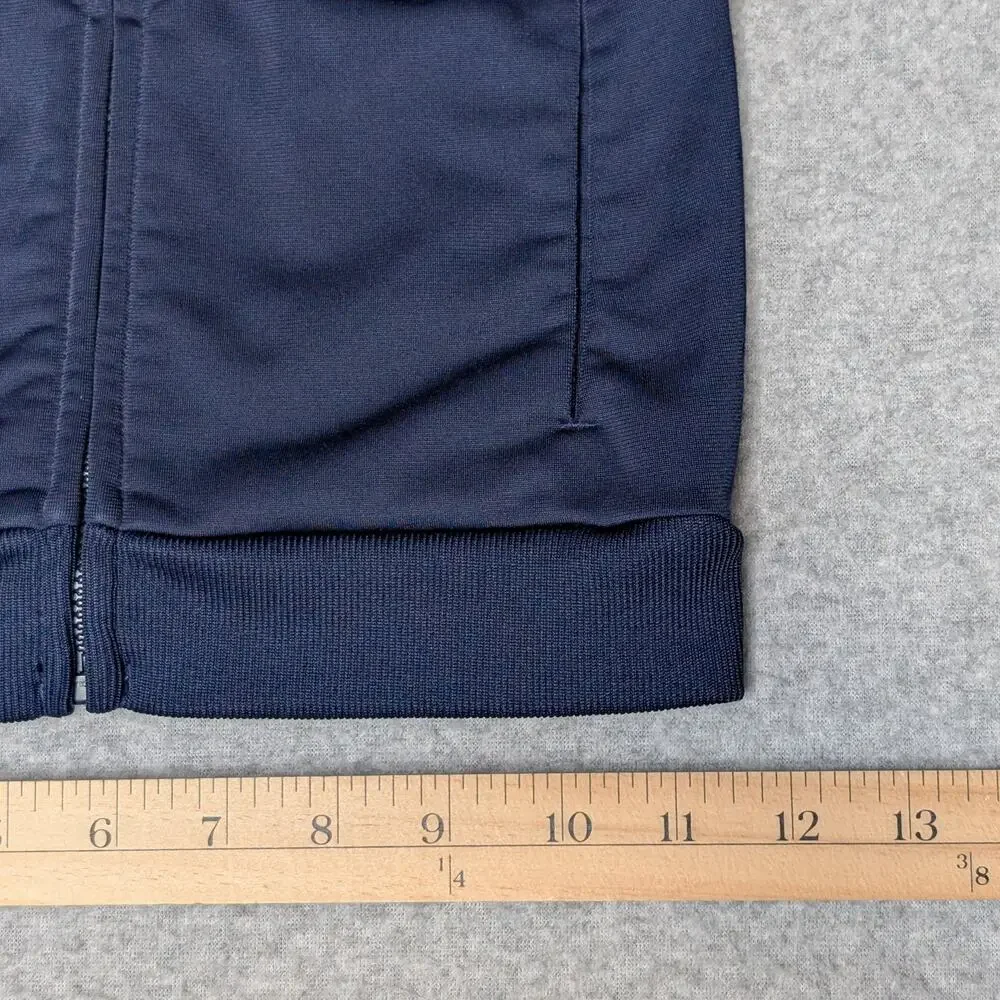 Adidas Tricot Track Suit Toddler 24 Months Full Zip Navy Red Gray Sporty Retro